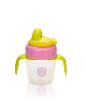 Чаша с Накрайник 150ml розов TC5007