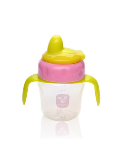 Чаша с Накрайник 150ml розов TC5007