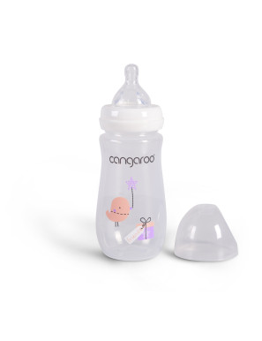 Пластмасово шише 300ml Birdy Blu C0563 розов 2