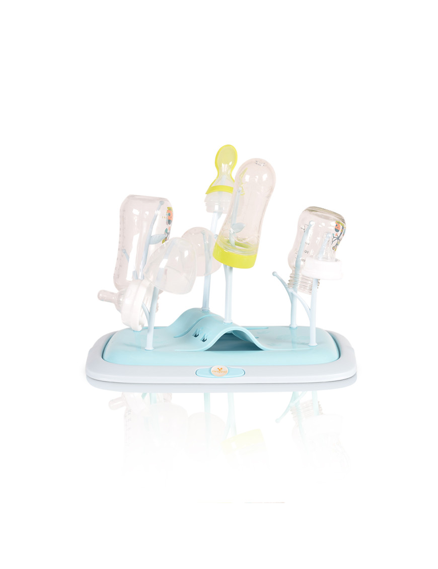 Сушилня за шишета и аксесоари Coral син