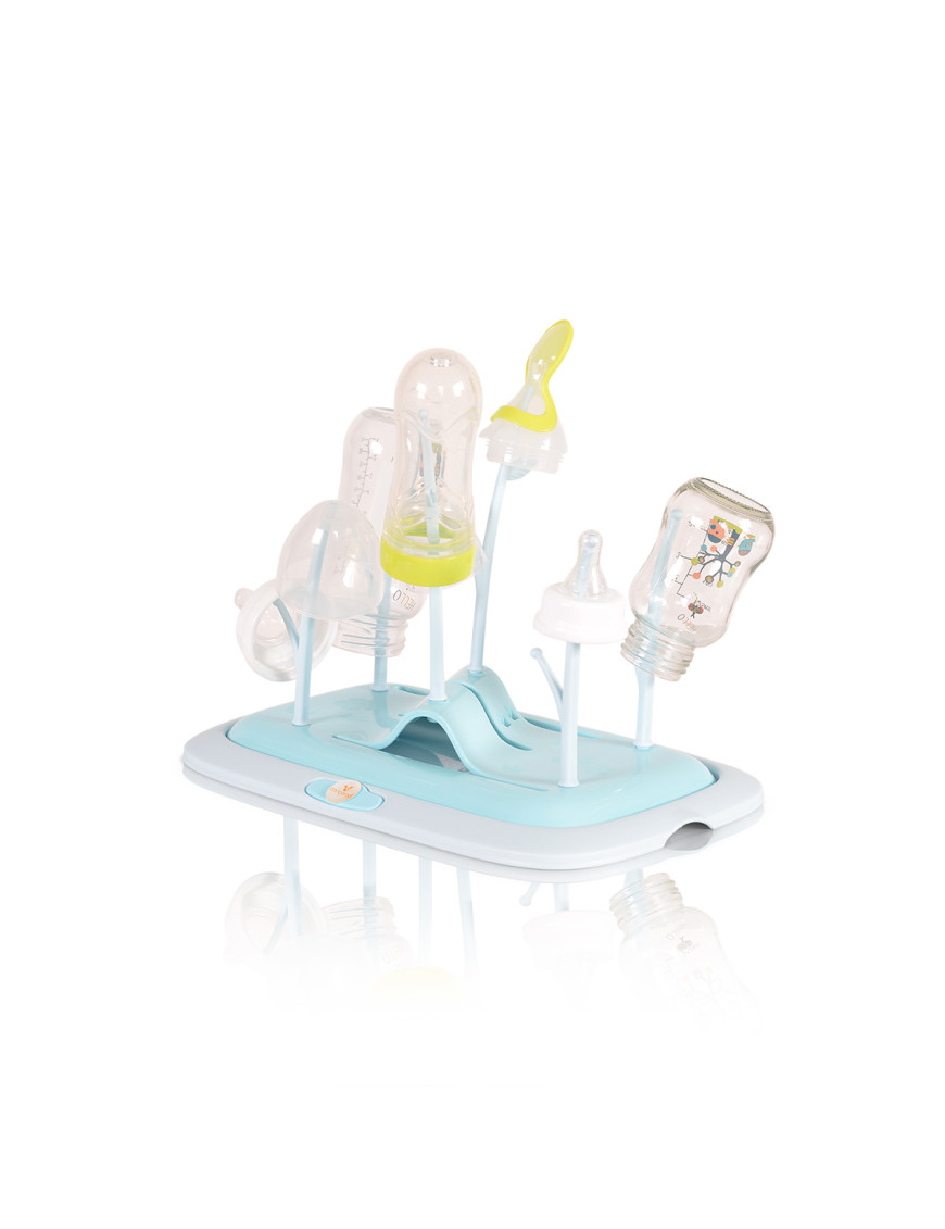 Сушилня за шишета и аксесоари Coral син