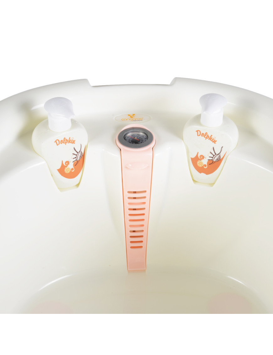 Бебешка вана с аксесоари Dolphin розов