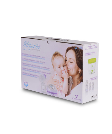 Електрическа помпа за кърма Elegance лилав