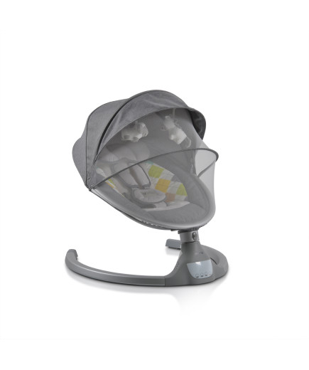 Електрическа люлка iSwing светлосив