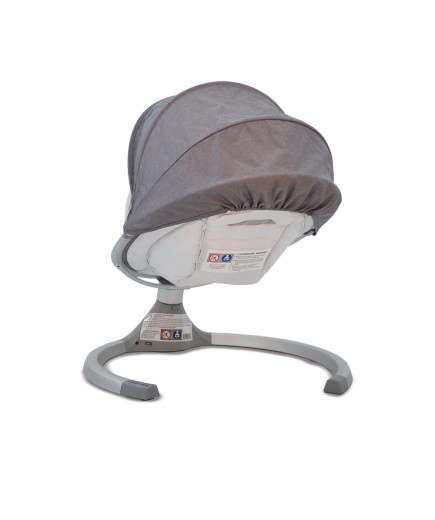 Електрическа люлка iSwing светлосив