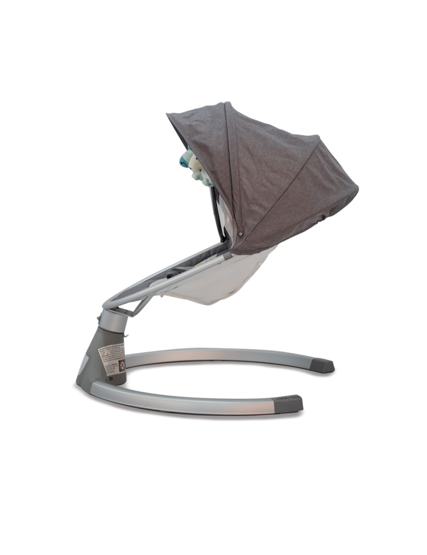 Електрическа люлка iSwing светлосив