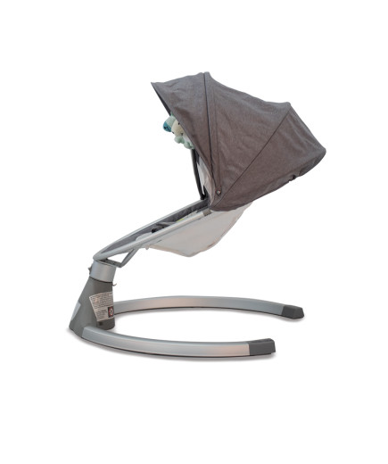 Електрическа люлка iSwing светлосив