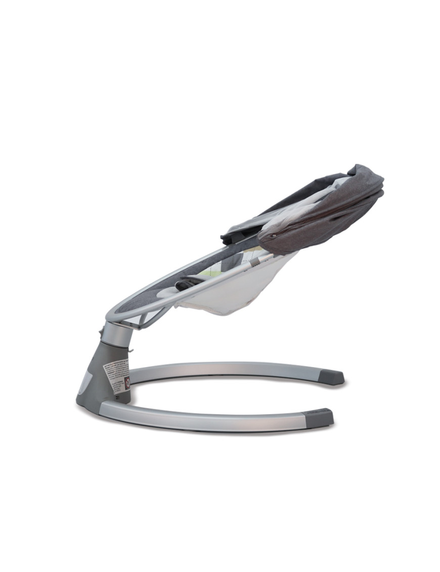 Електрическа люлка iSwing светлосив