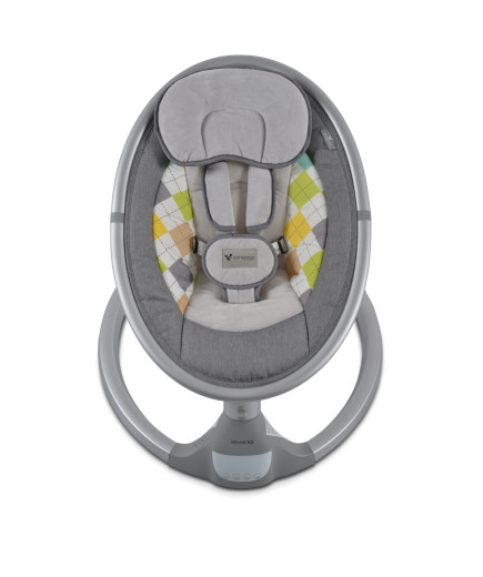 Електрическа люлка iSwing светлосив