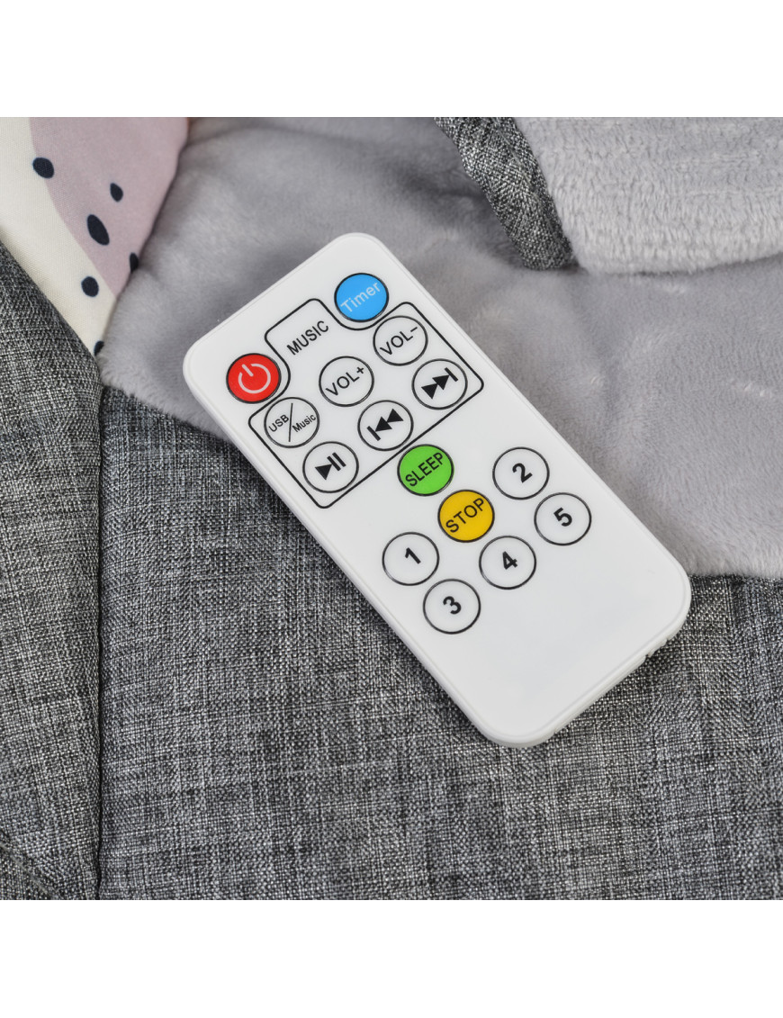 Електрическа люлка iSwing светлосив