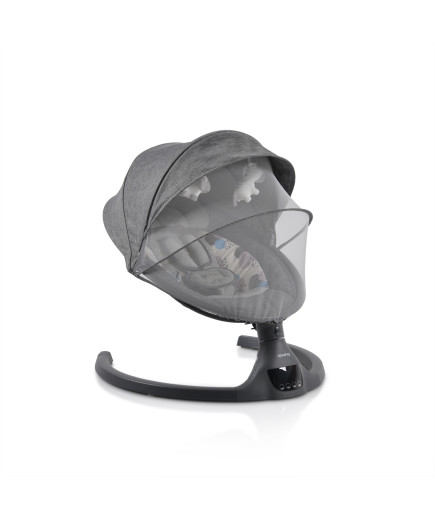 Електрическа люлка iSwing тъмносив