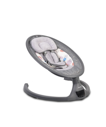 Електрическа люлка iSwing тъмносив