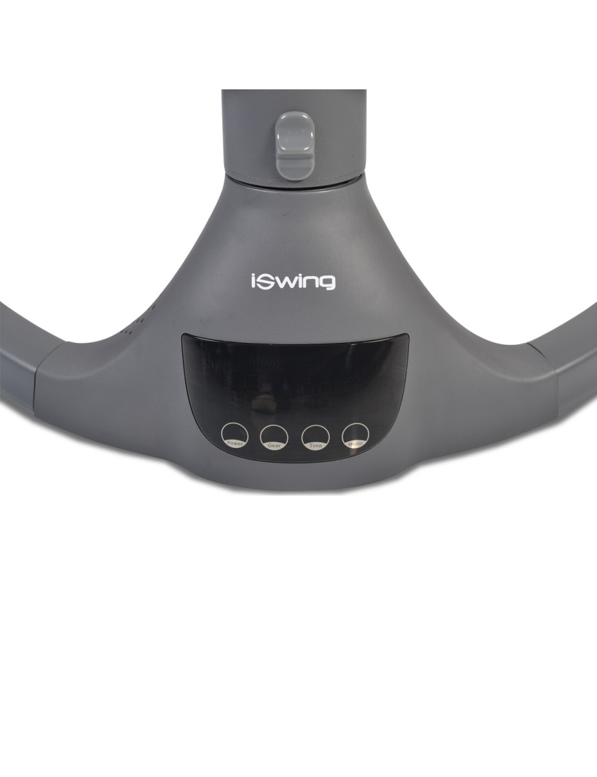 Електрическа люлка iSwing тъмносив