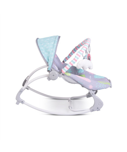 Детски шезлонг Llama сив