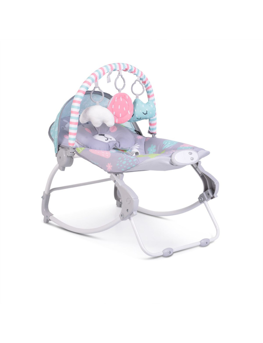 Детски шезлонг Llama сив