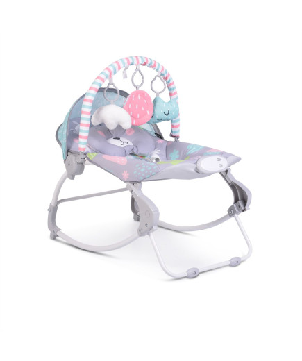 Детски шезлонг Llama сив