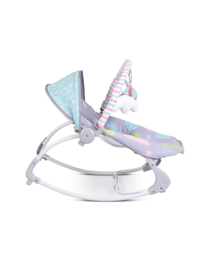 Детски шезлонг Llama сив