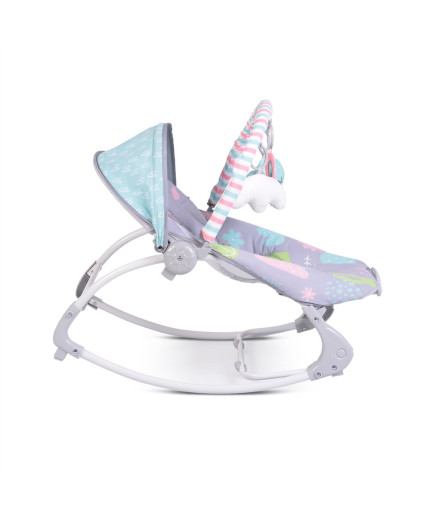 Детски шезлонг Llama сив