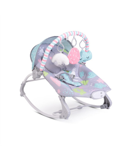 Детски шезлонг Llama сив