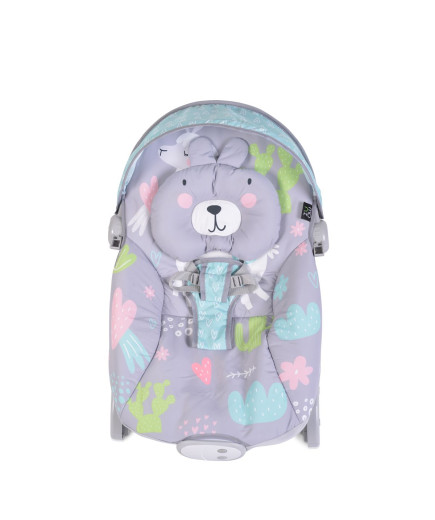 Детски шезлонг Llama сив