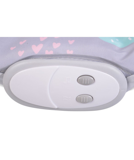 Детски шезлонг Llama сив