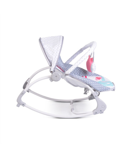 Детски шезлонг Lovely Forest сив