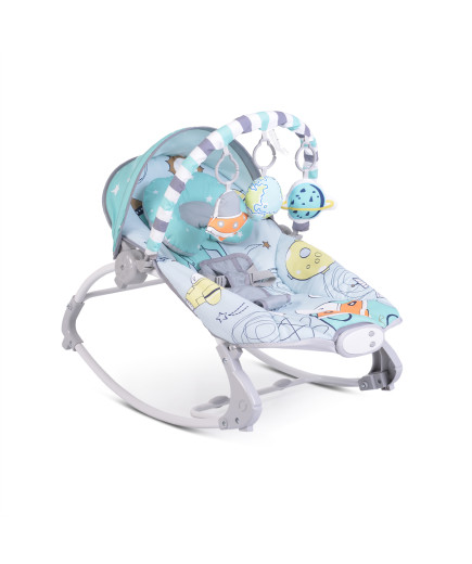 Детски шезлонг Space Tour сив