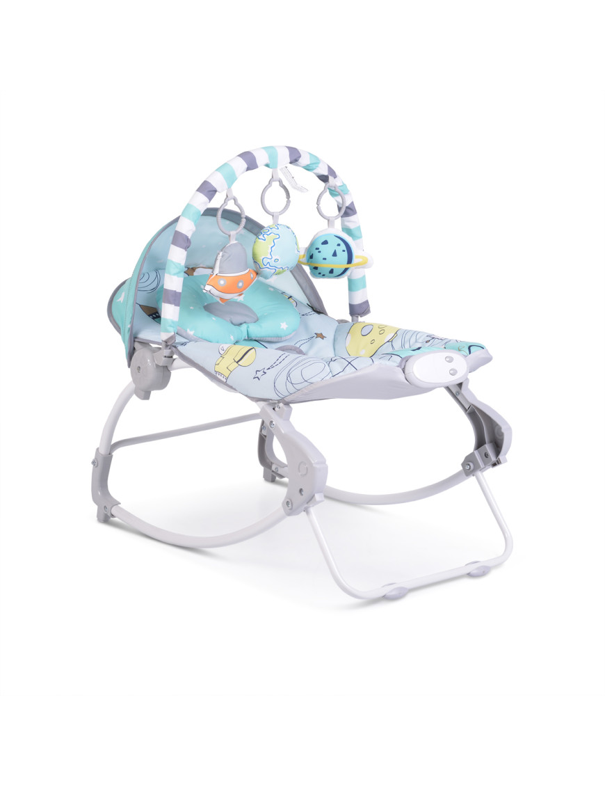 Детски шезлонг Space Tour сив