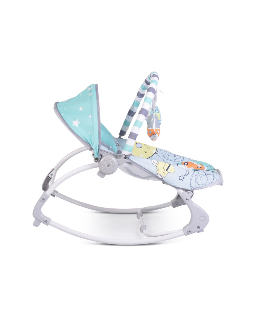 Детски шезлонг Space Tour сив