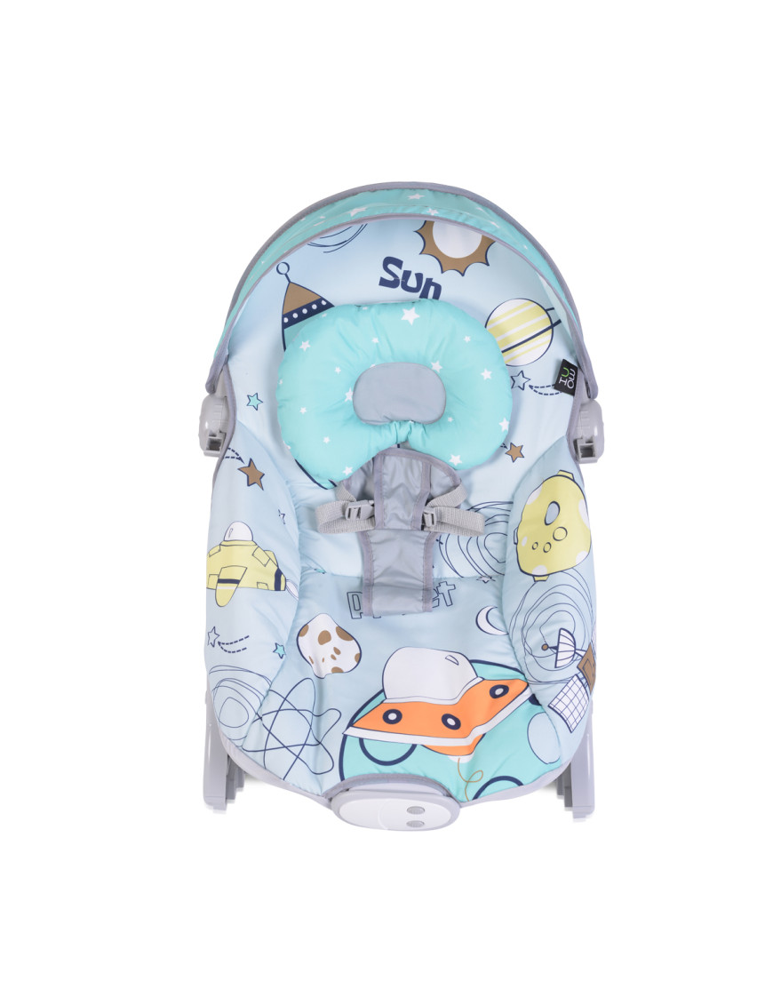 Детски шезлонг Space Tour сив