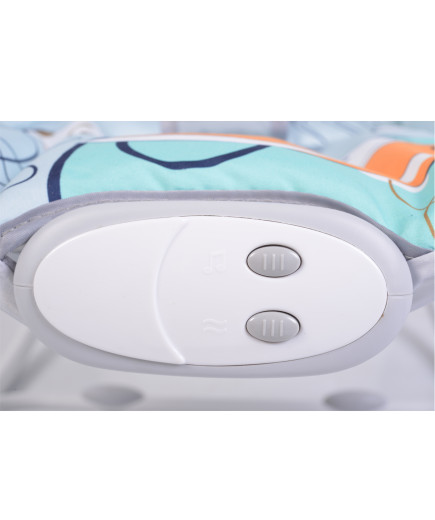 Детски шезлонг Space Tour сив