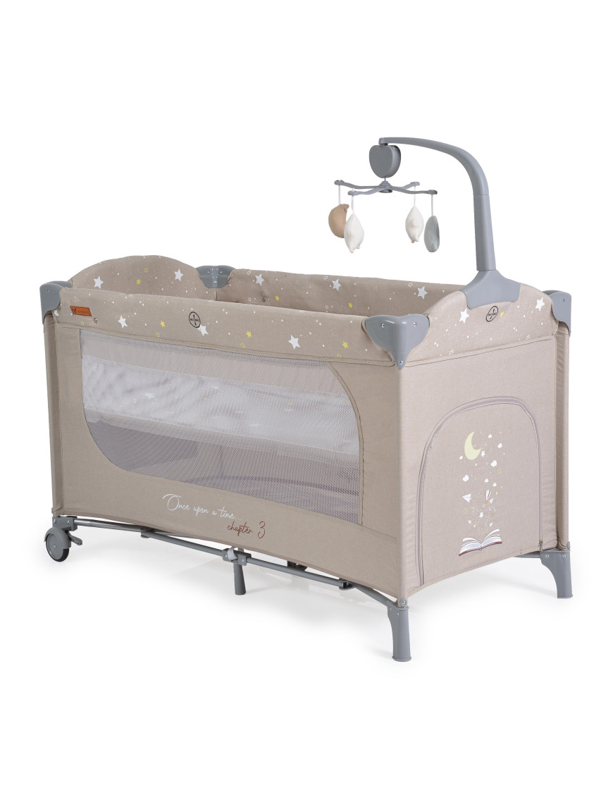 Детска кошара Once upon a time 3 бежов