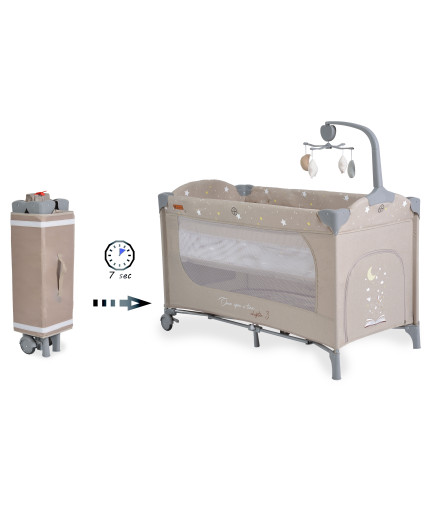 Детска кошара Once upon a time 3 бежов