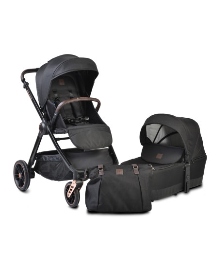 Комбинирана детска количка Macan 2в1 черен