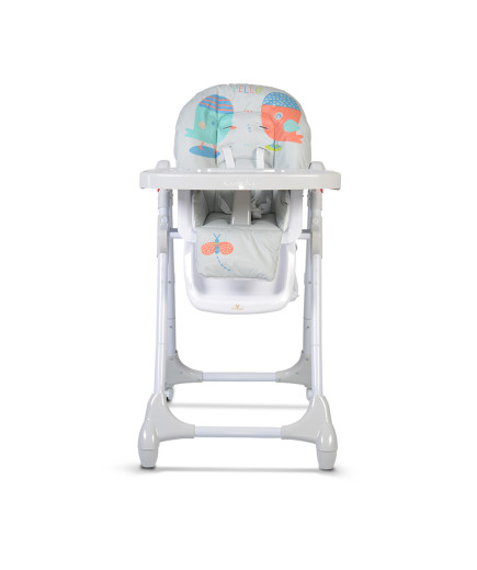 Детски стол за хранене Kimchi сив