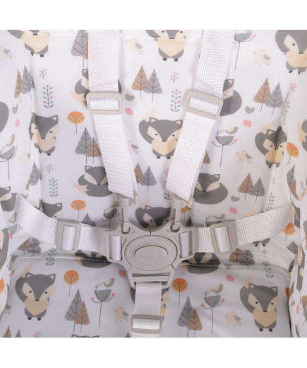 Детски стол за хранене Scaut сив