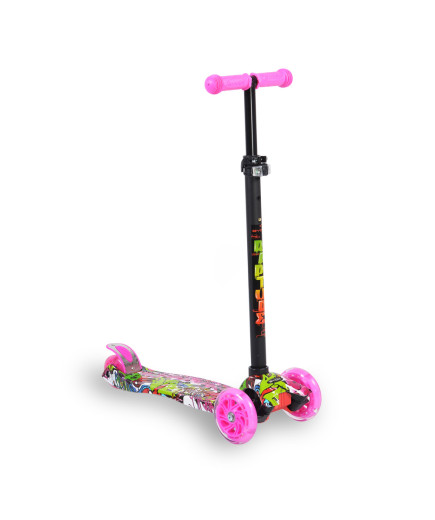 Тротинетка Rapture розов