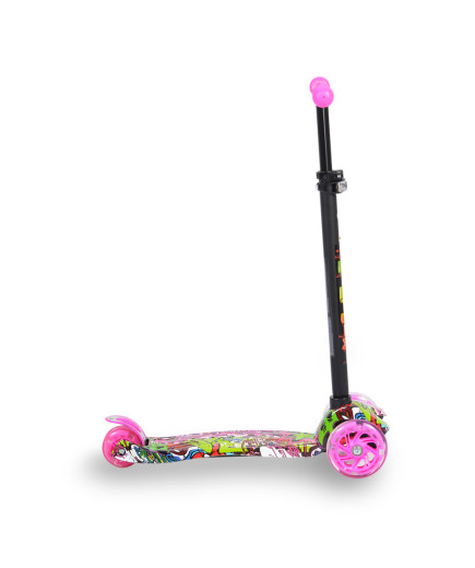 Тротинетка Rapture розов