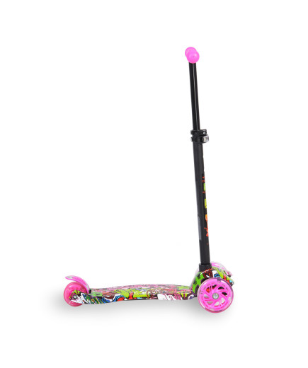 Тротинетка Rapture розов