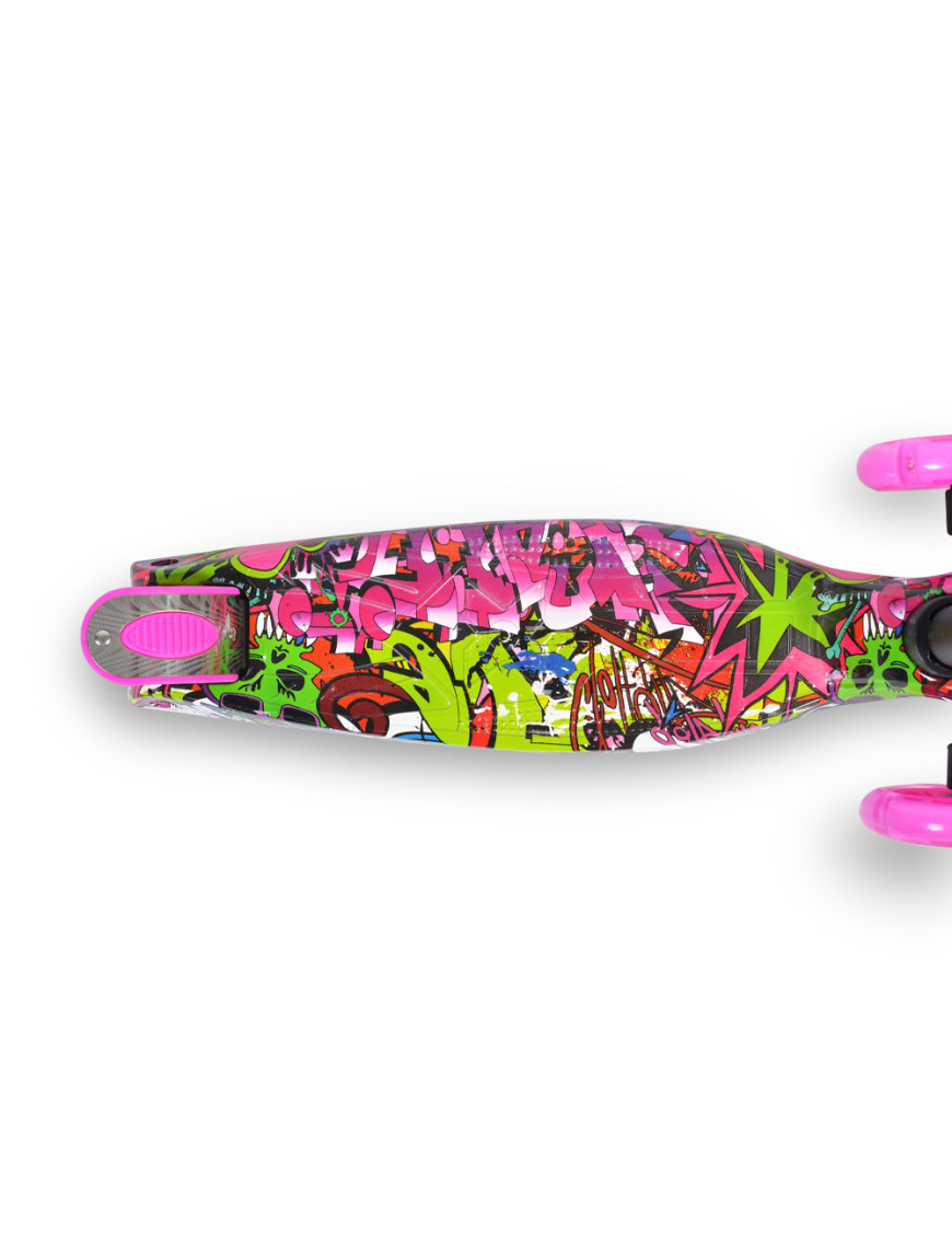 Тротинетка Rapture розов