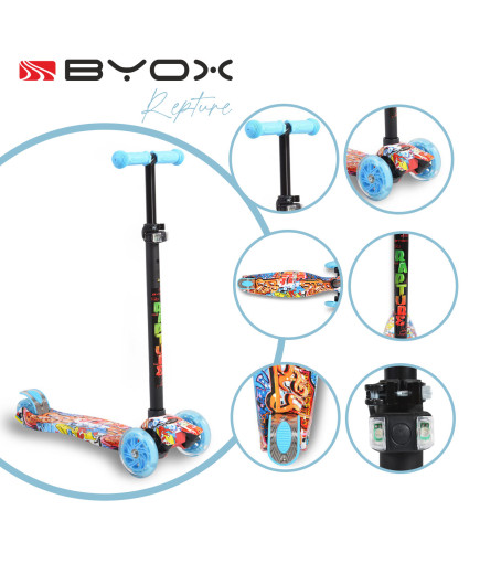 Тротинетка Rapture син