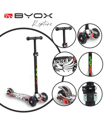 Тротинетка Rapture черен