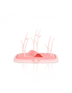 Сушилня за шишета и аксесоари Coral розов