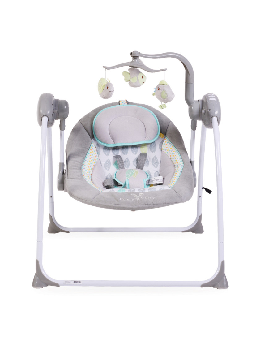 Електрическа люлка Baby Swing+ сив