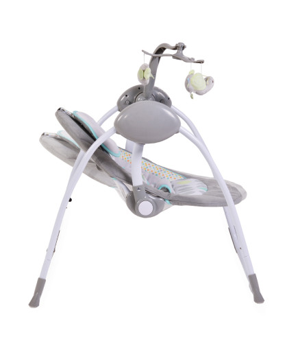 Електрическа люлка Baby Swing+ сив