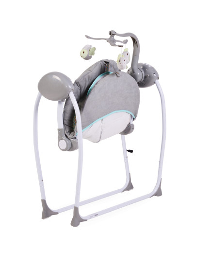 Електрическа люлка Baby Swing+ сив