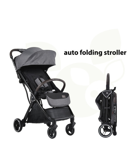 Детска лятна количка Easy fold сив