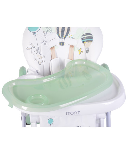 Детски стол за хранене Muffin мента