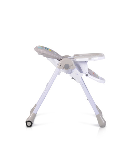 Детски стол за хранене Muffin сив