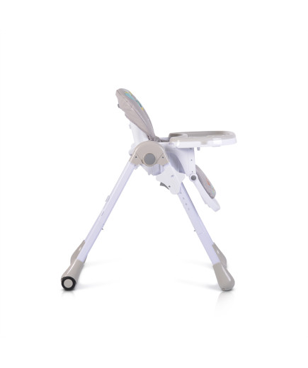 Детски стол за хранене Muffin сив